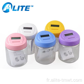 Plastic Digital Coin Counting Counting Money Saving Box